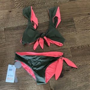 Malai swimwear small reversible bikini